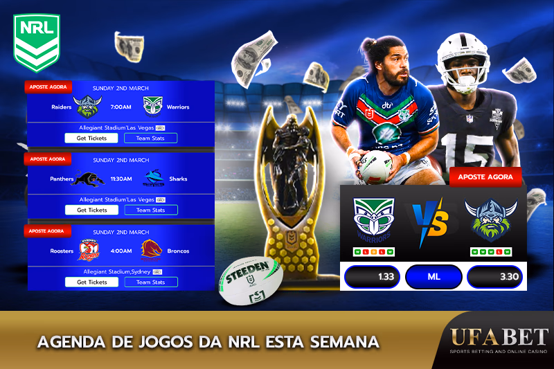 Agenda de jogos da NRL