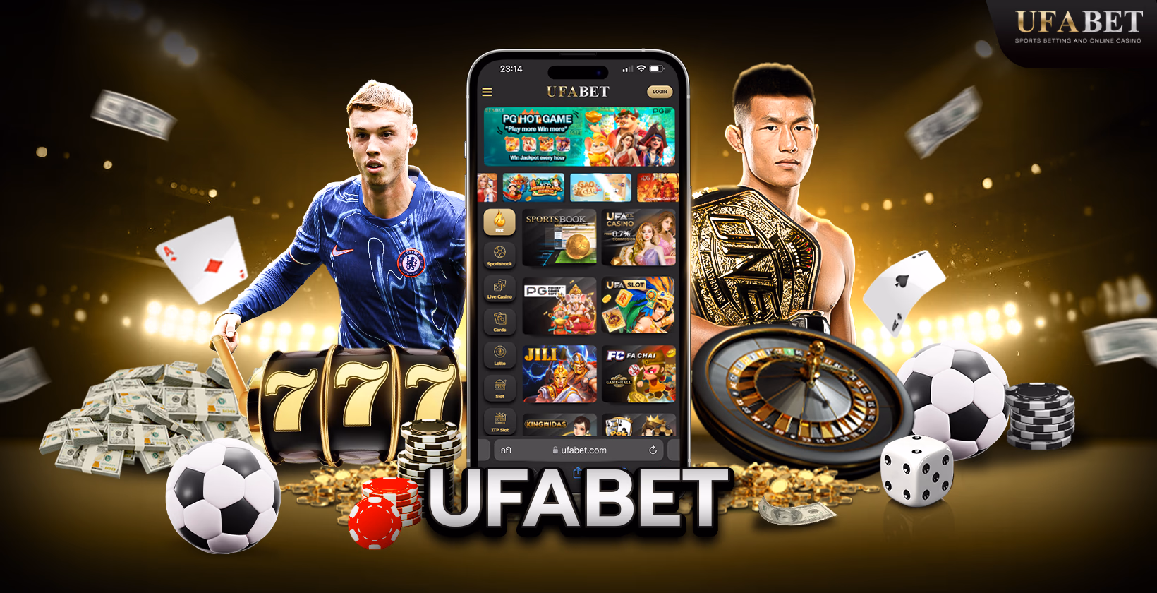 Apostas esportivas e cassino online na UFABET