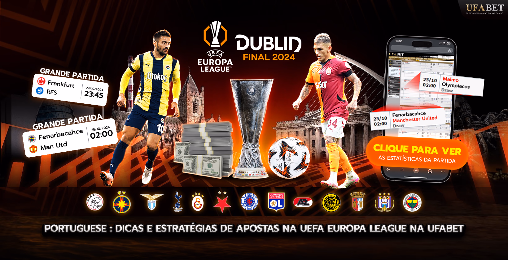 Apostas na Liga Europa da UEFA