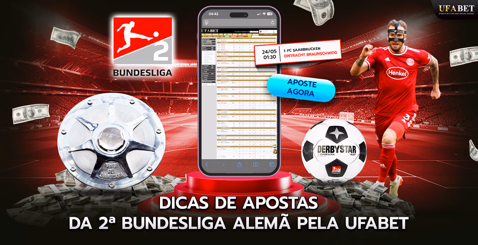 Dicas de apostas da 2ª Bundesliga alemã pela Ufabet