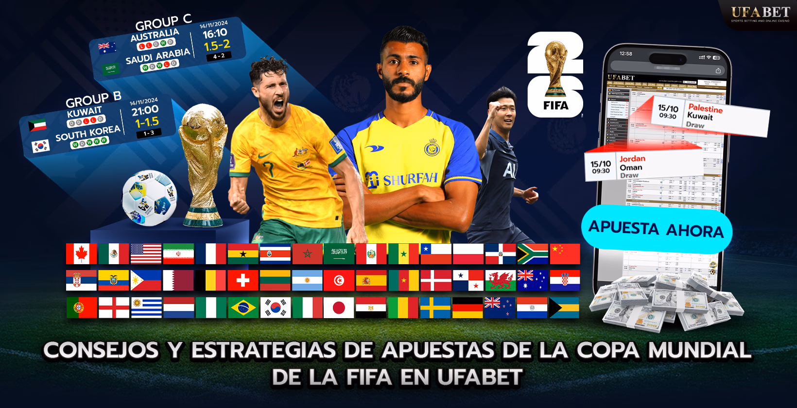 Apuestas a la Copa Mundial de la FIFA