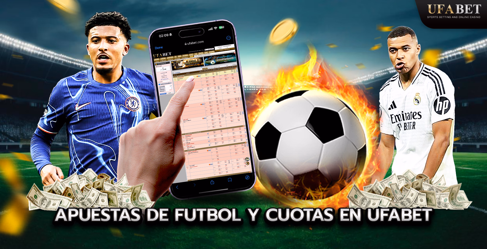 Apuestas de Fútbol y Cuotas UFABET