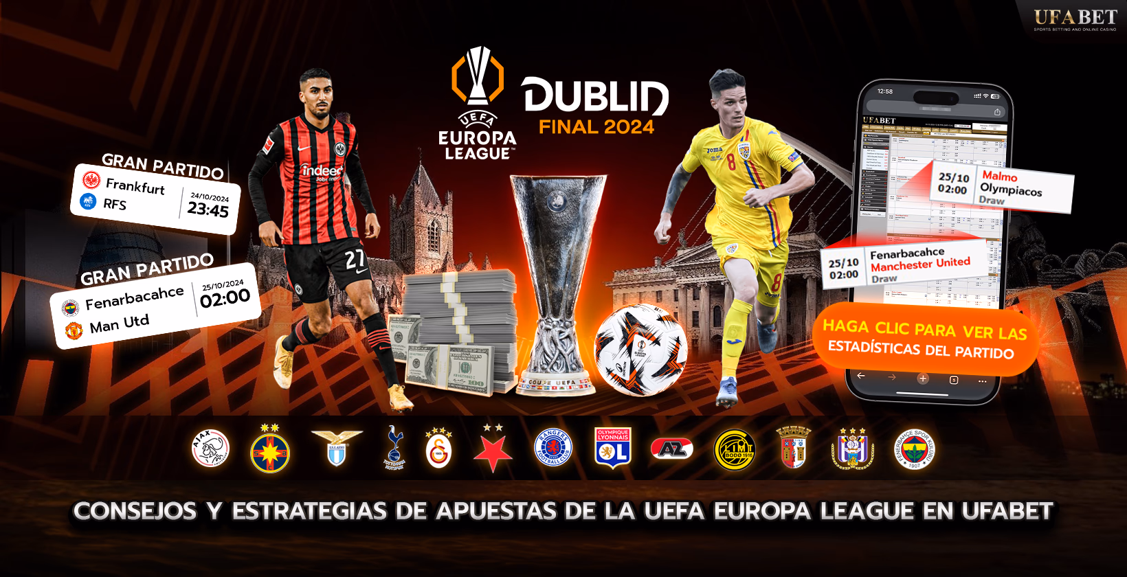 Apuestas de la Liga Europea de la UEFA