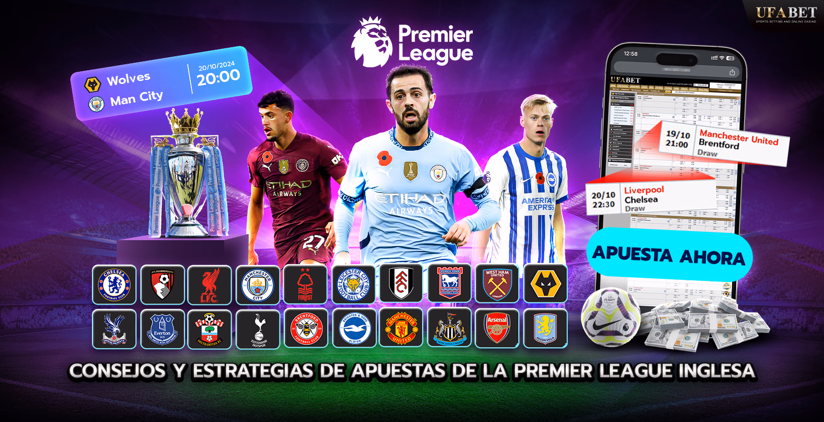 Apostar en el fútbol de la Premier League inglesa