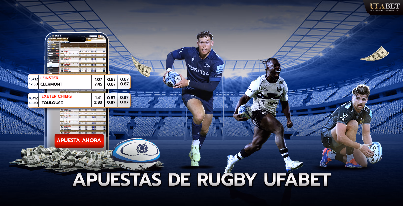 Apuestas de Rugby UFABET