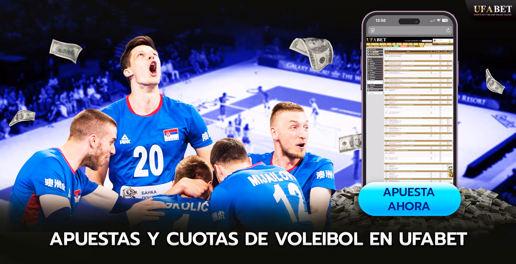 Apuestas de Voleibol y Cuotas UFABET