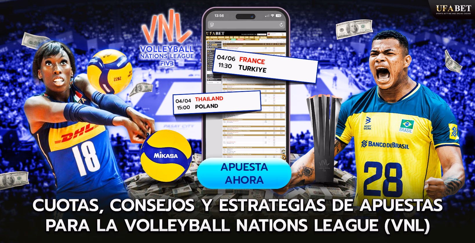 Apuestas VNL