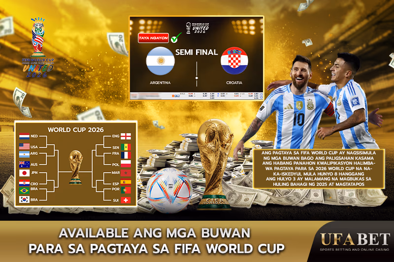 Buwan ng pagbubukas ng pagtaya sa FIFA World Cup