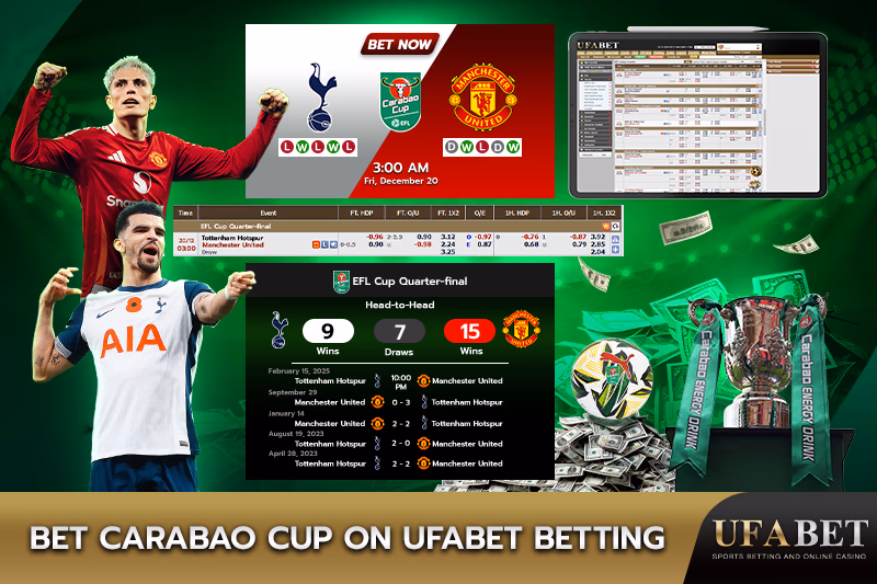 Place Bets on the Carabao Cup