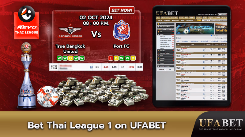 Bet on Thai League 1 with UFABET