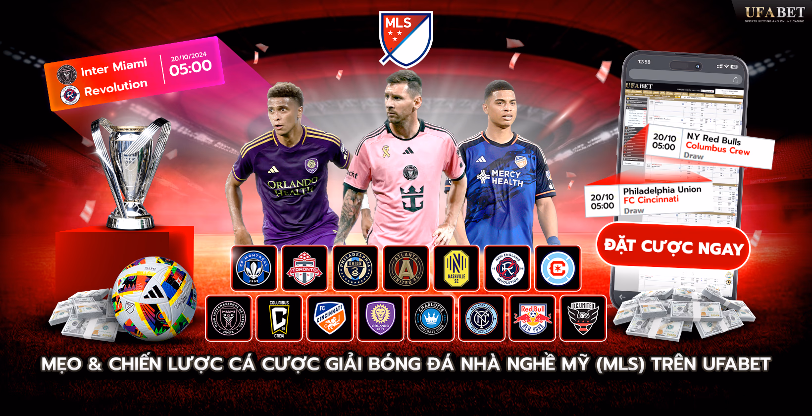 Mẹo và Chiến lược Cá cược MLS trên Ufabet