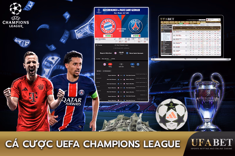 Mẹo và Chiến lược Cá cược Giải Champions League trên Ufabet