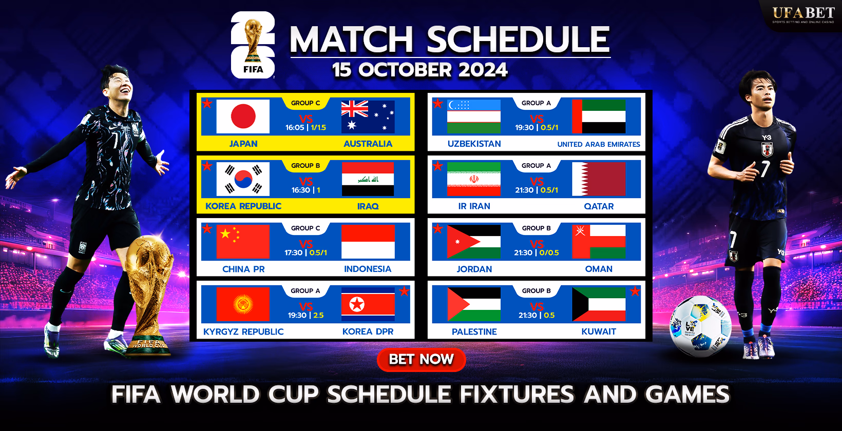 FIFA World Cup 2026 Qualifiers Schedule