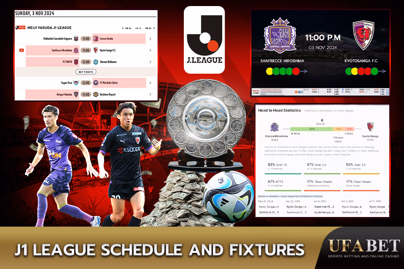 J1 league competition schedule