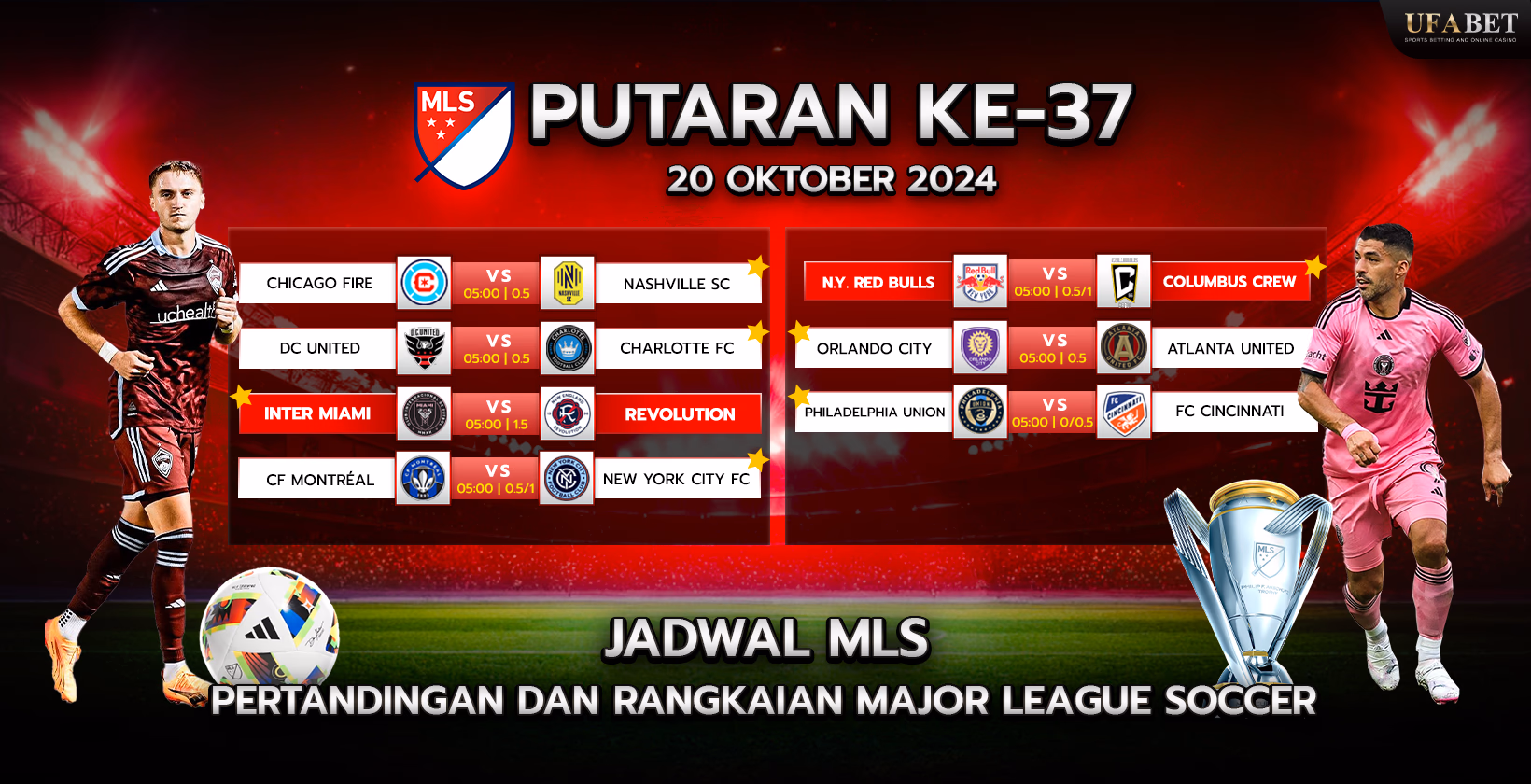Jadwal dan Pertandingan MLS