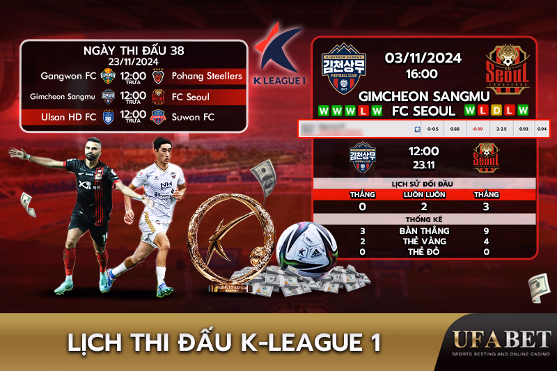 Lịch thi đấu K-League 1