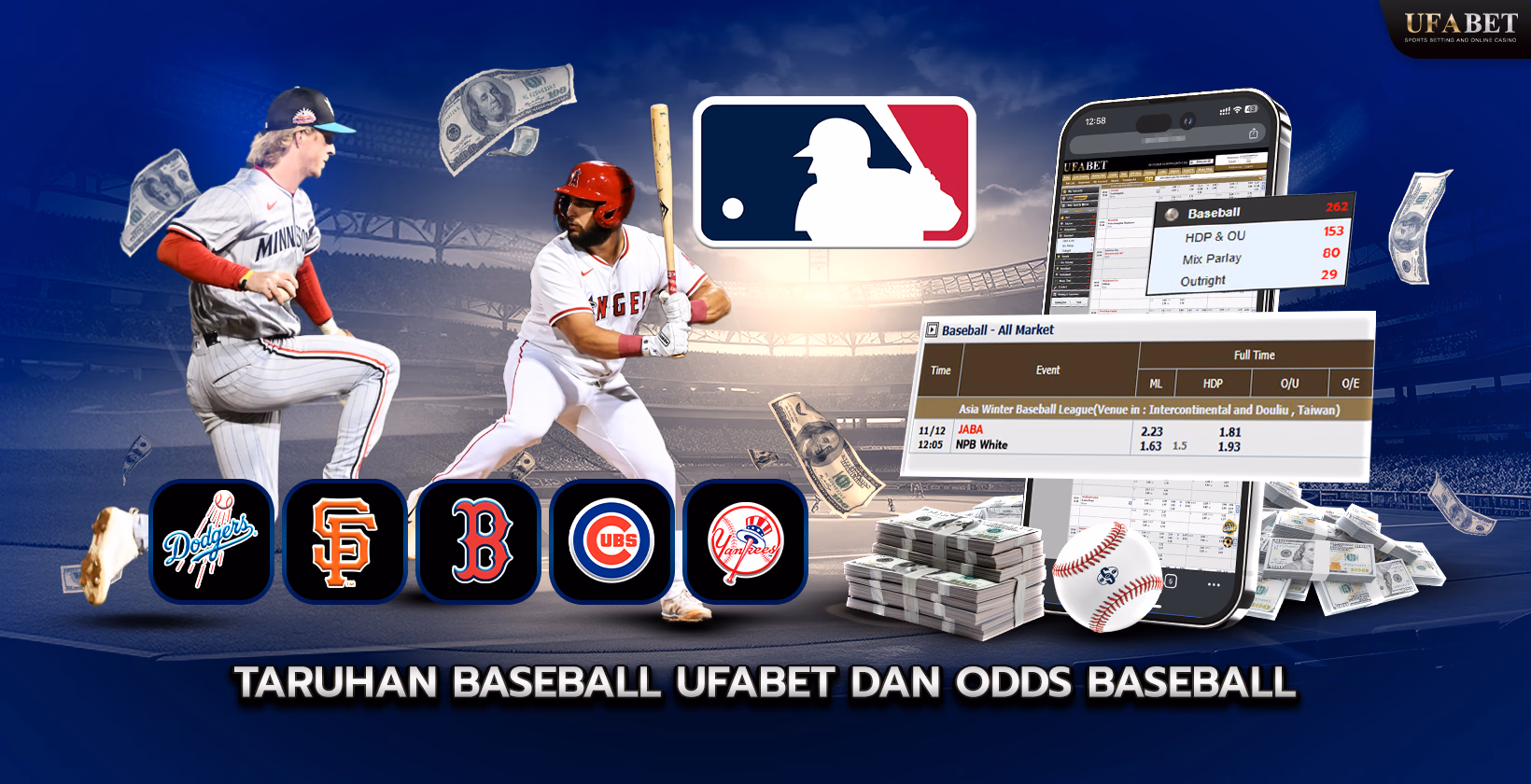 Tips dan Strategi Odds Taruhan MLB di Ufabet