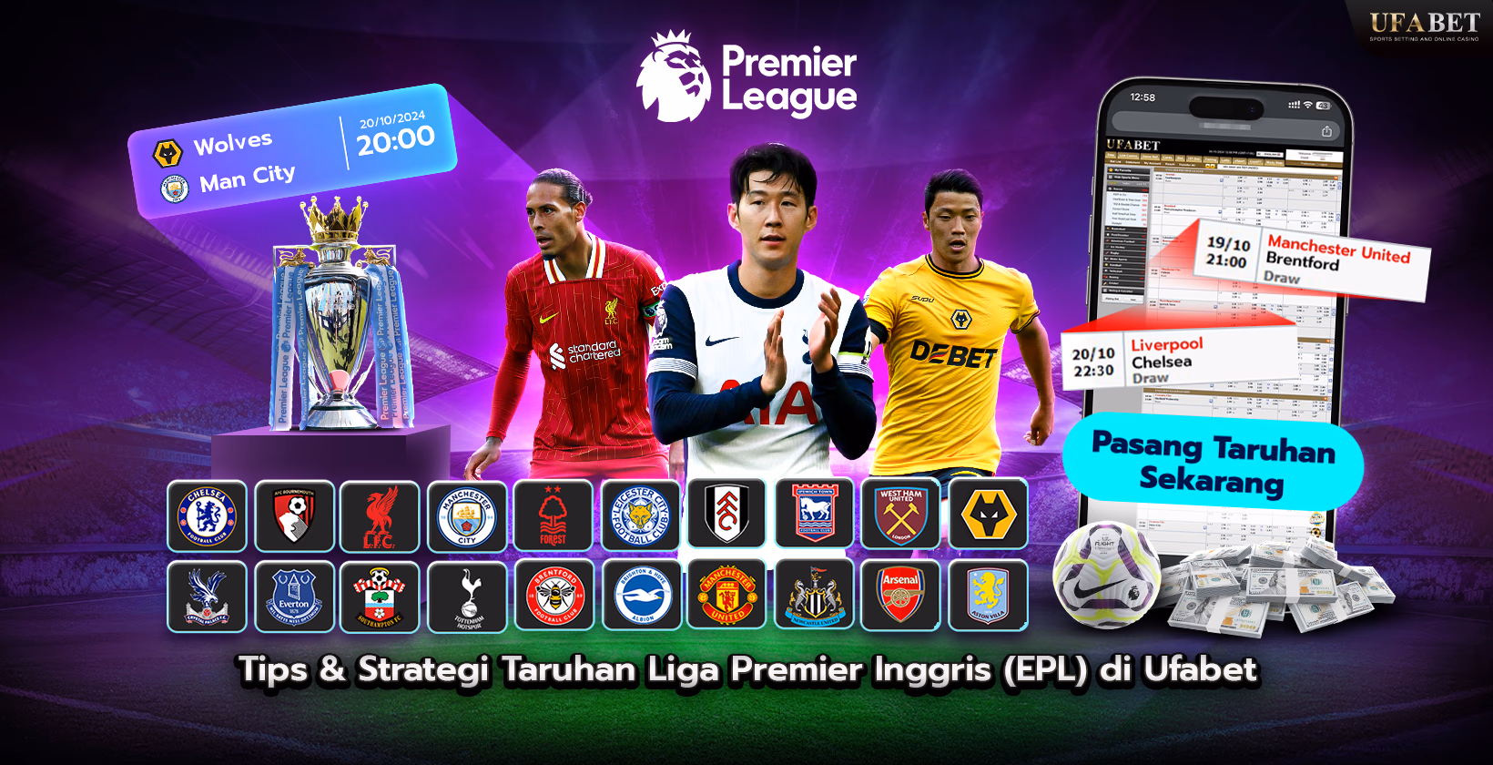 Tips dan Strategi Taruhan EPL di Ufabet