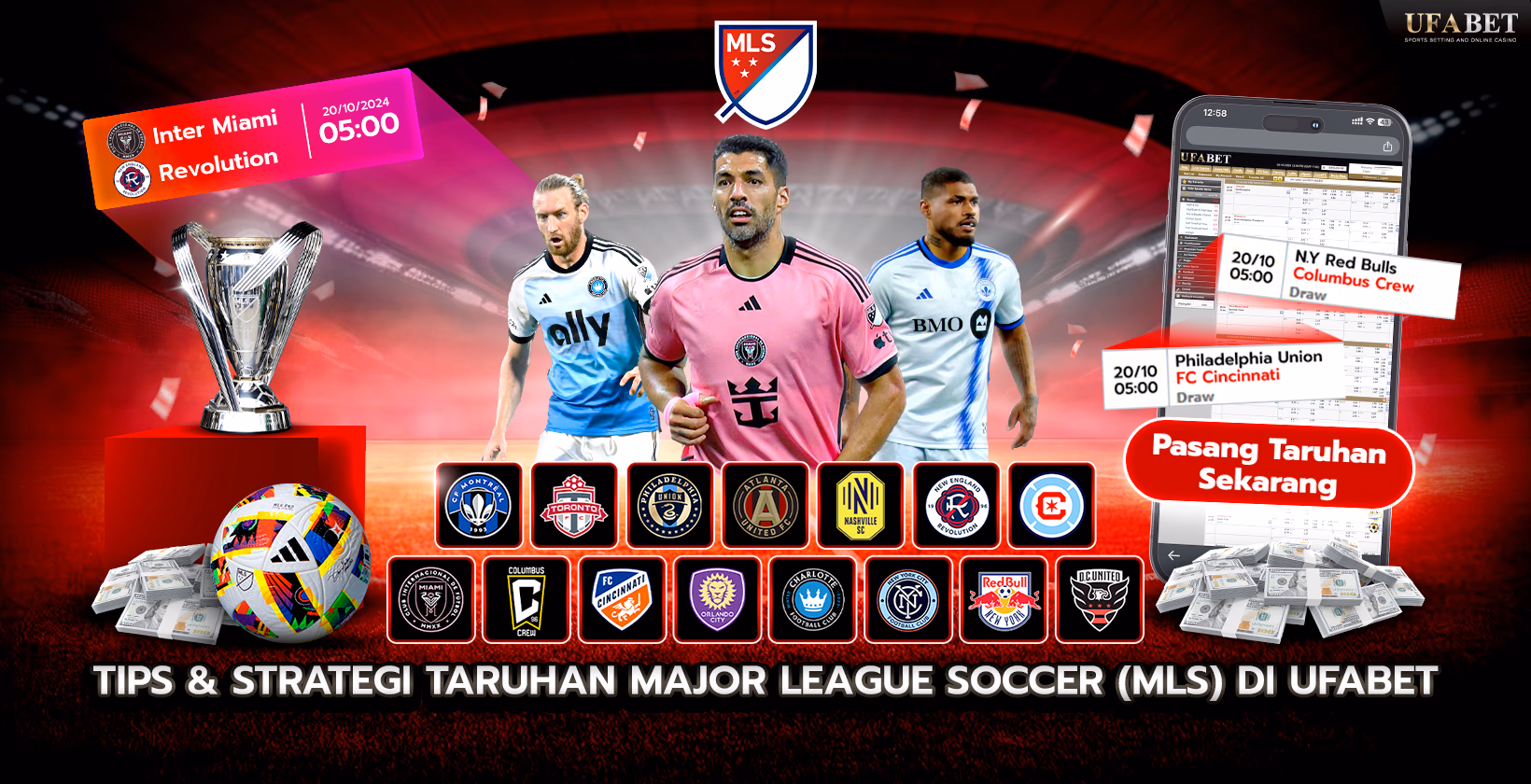 Tips dan Strategi Taruhan MLS di Ufabet