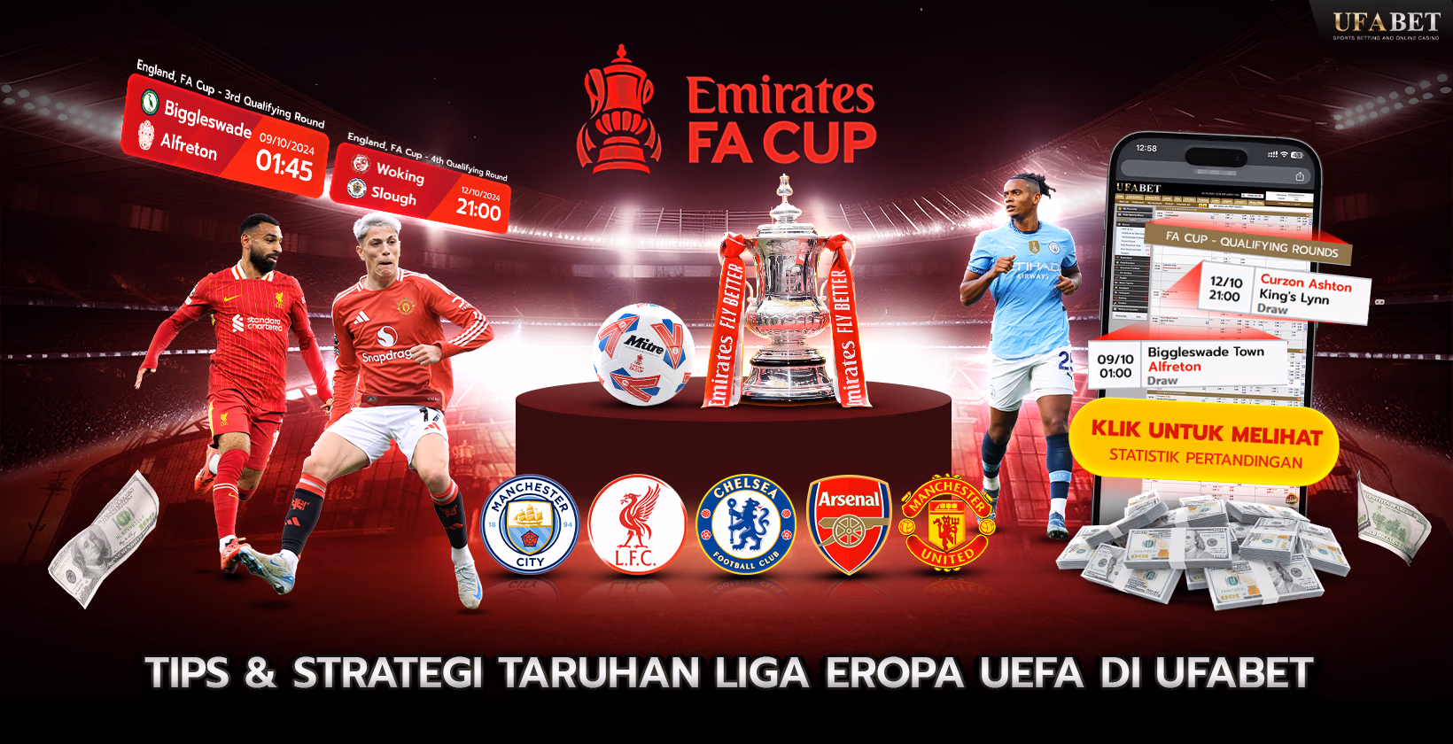 Tips dan Strategi Taruhan FA Cup Inggris di Ufabet