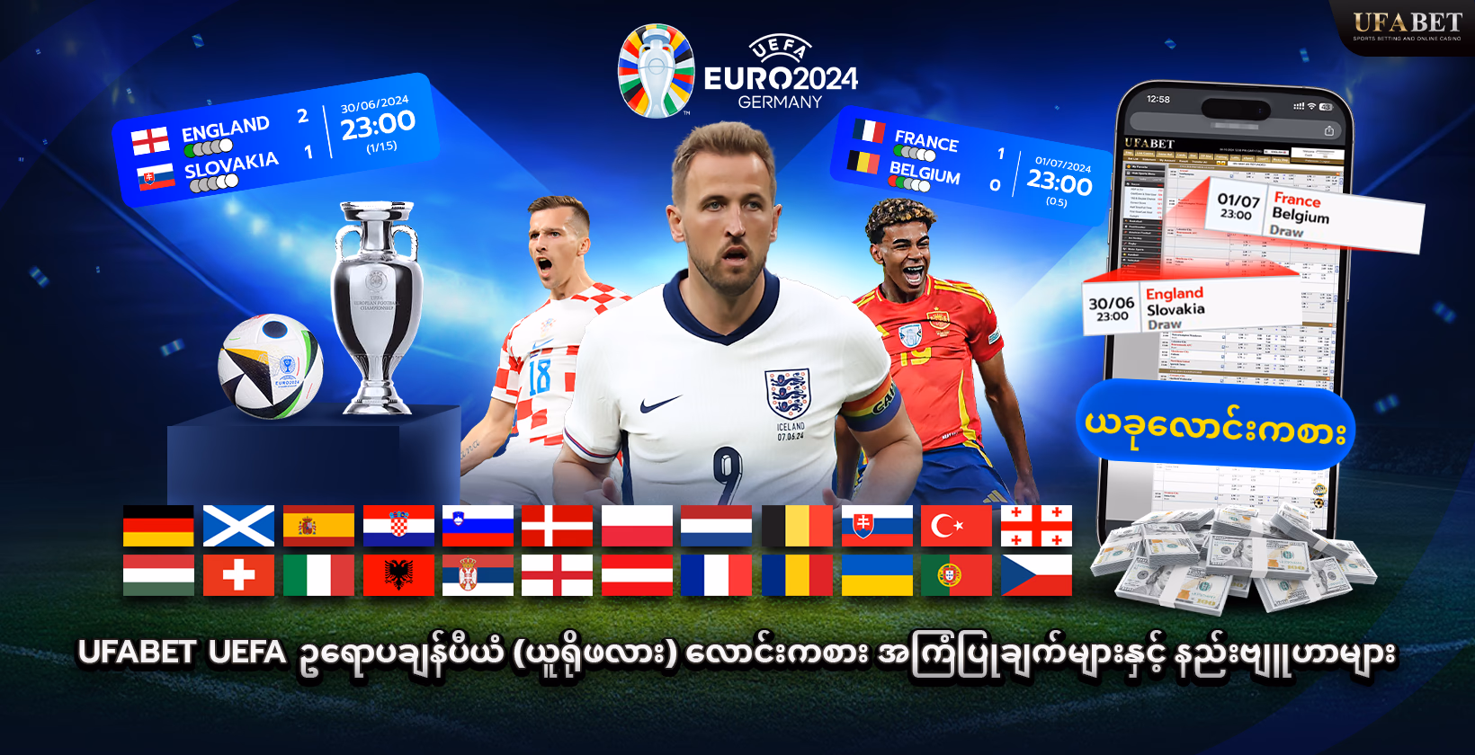 Ufabet ယူရိုဖလား လောင်းကစားအကြံပြုချက်များနှင့် ဗျူဟာများ