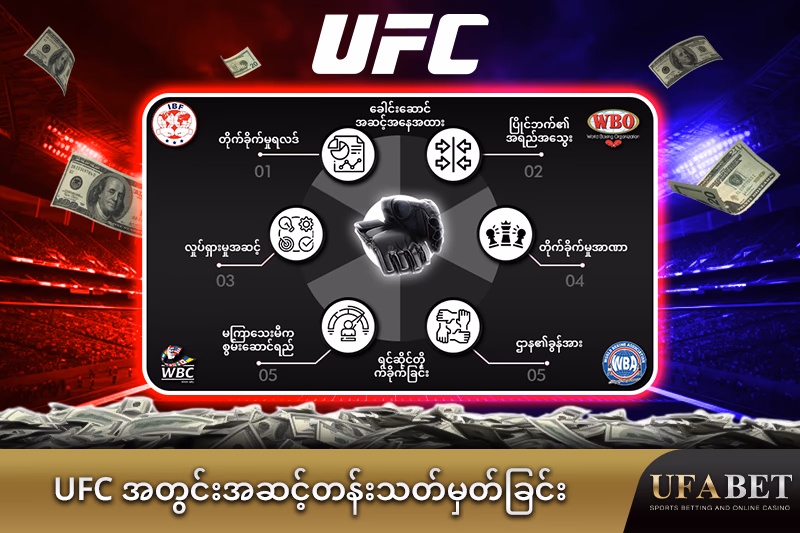 "UFC အဆင့်သတ်မှတ်ချက်များကို ထိရောက်စေသော အဓိကအချက်များ "
