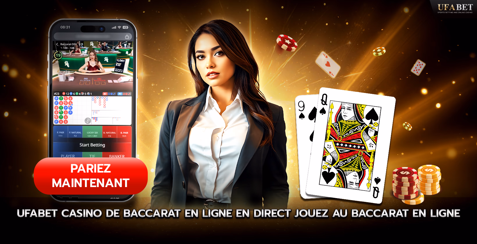 Jouer au Baccarat en Ligne UFABET