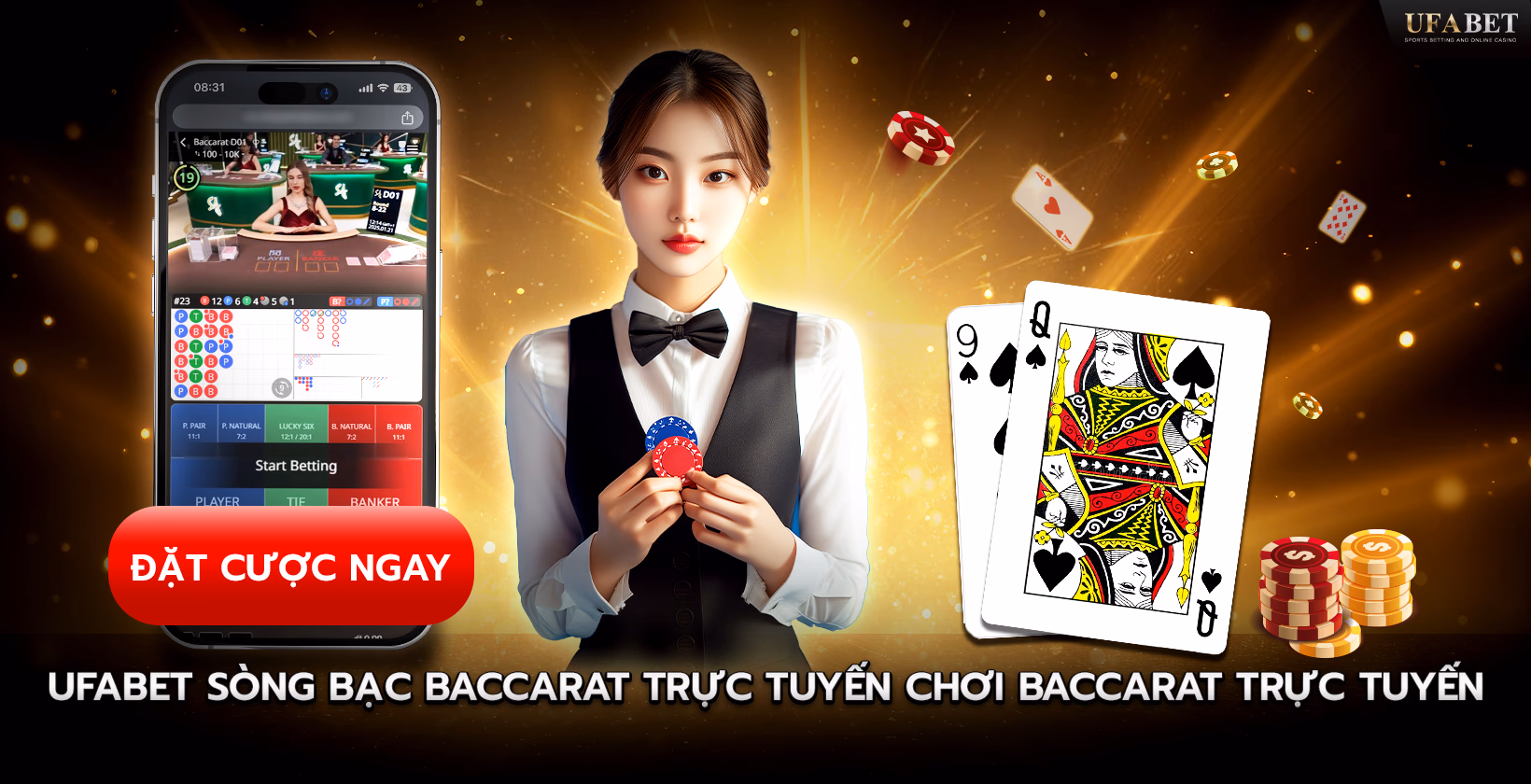 Chơi Baccarat Trực Tuyến UFABET