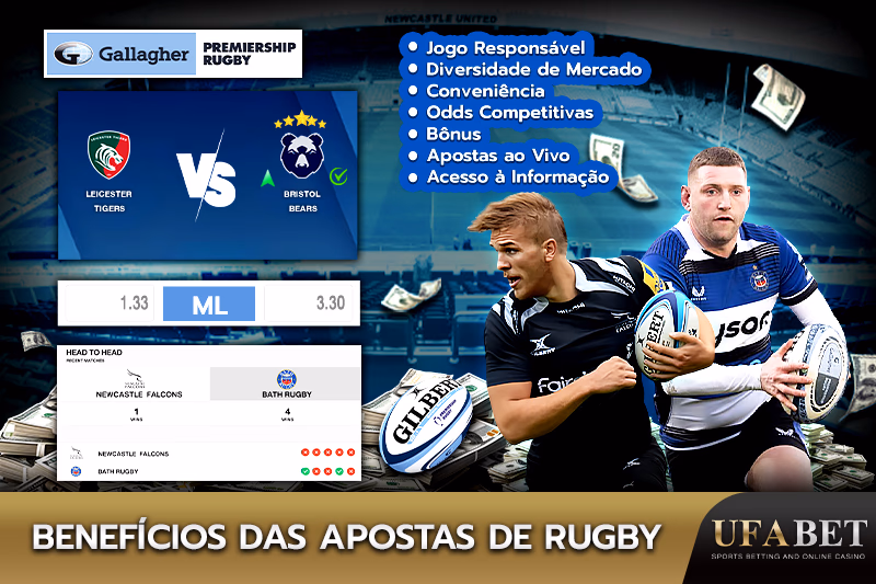 Vantagens das apostas de rugby