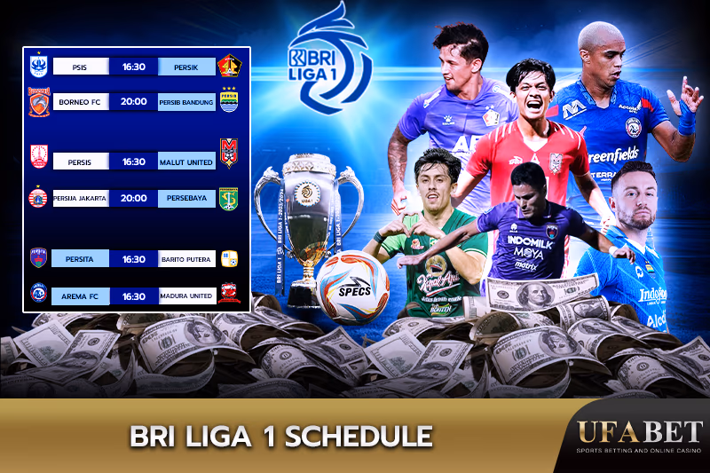BRI Liga 1 fixtures