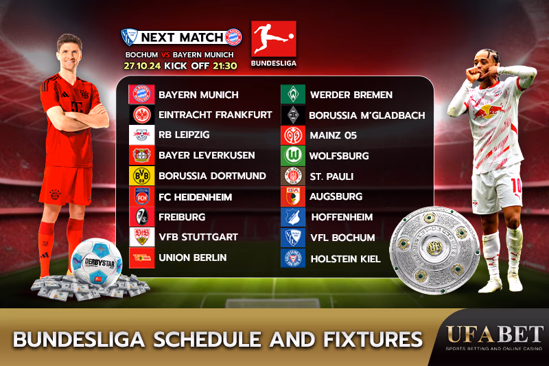 Bundesliga program schedule