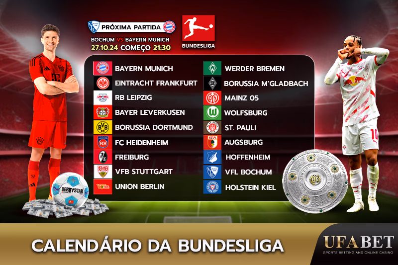 Calendário oficial da Bundesliga