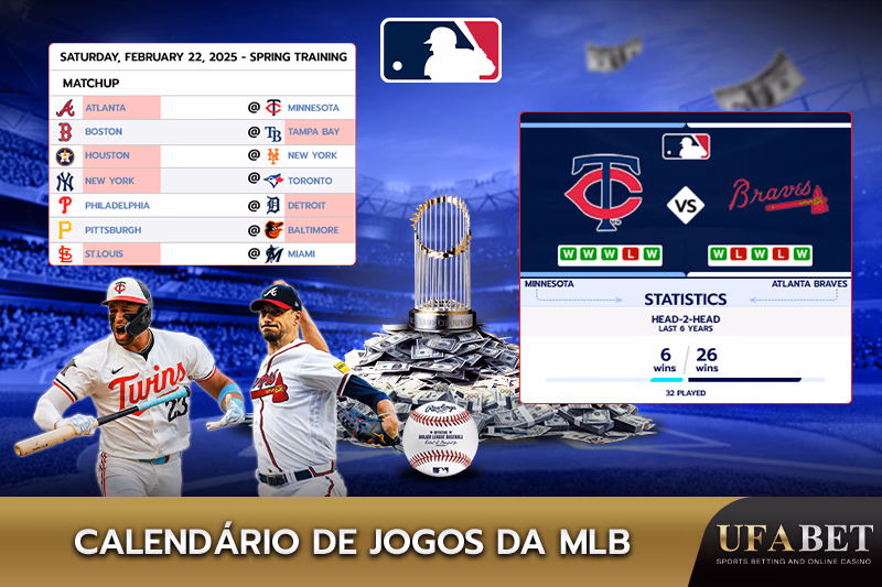 Calendário e confrontos da MLB