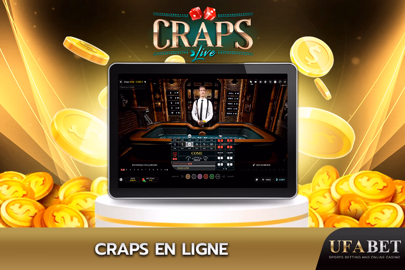 Jeu de craps en ligne sur UFABET.