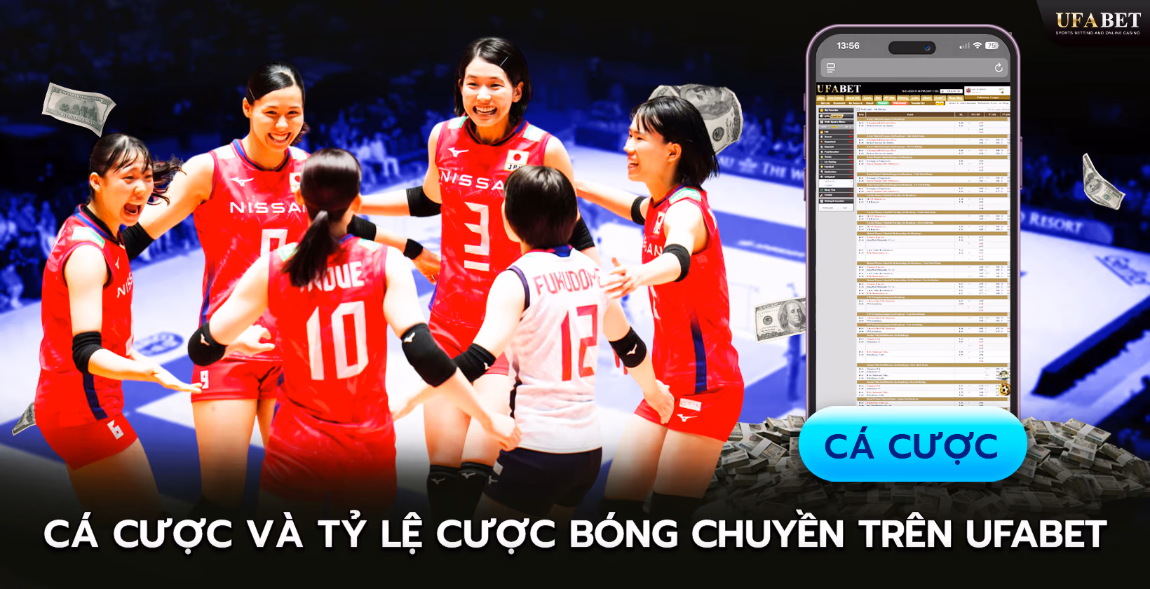 Cá Cược Bóng Chuyền và Tỷ Lệ UFABET
