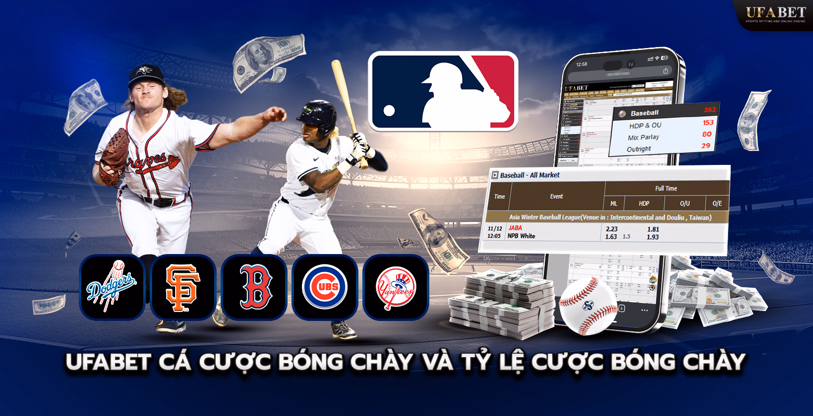 Taruhan Baseball Ufabet dan Odds Baseball