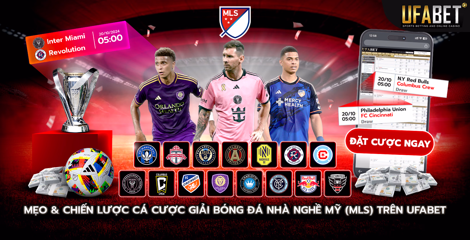Mẹo và Chiến lược Cá cược MLS trên Ufabet