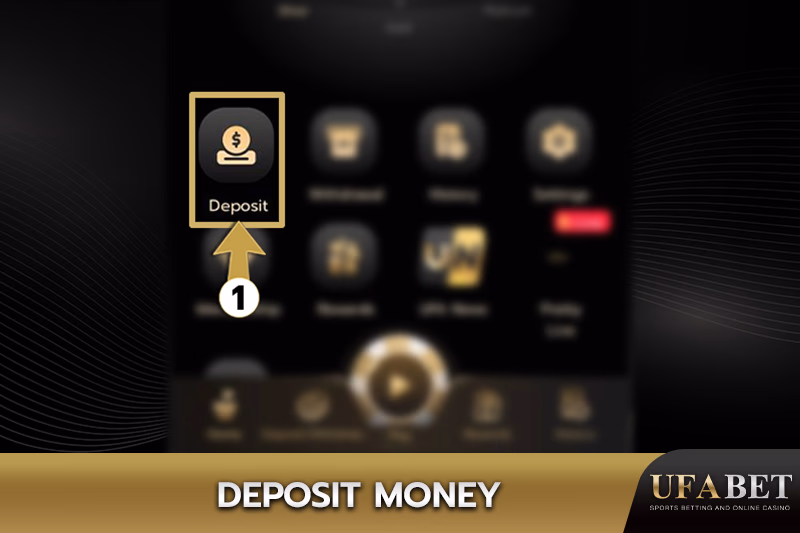 Depositing money