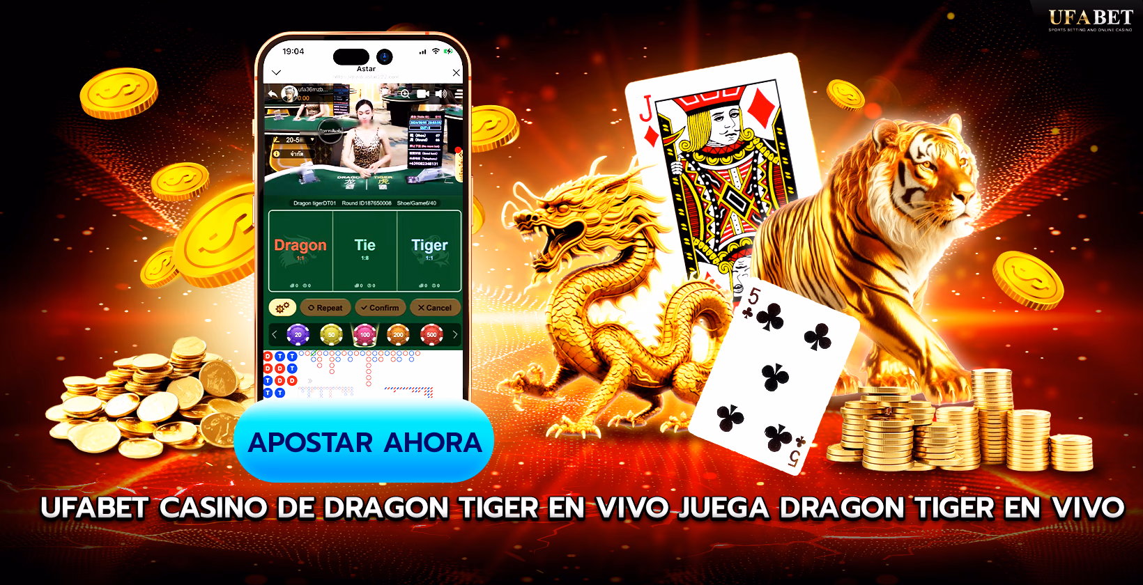 Jugar Dragon Tiger en Línea UFABET