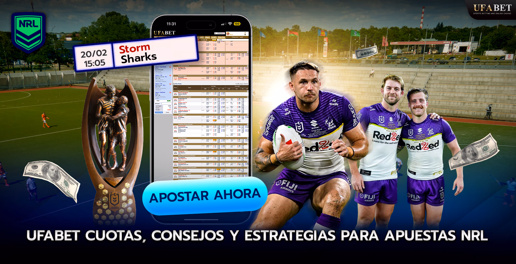 Estrategias de Apuestas NRL en UFABET
