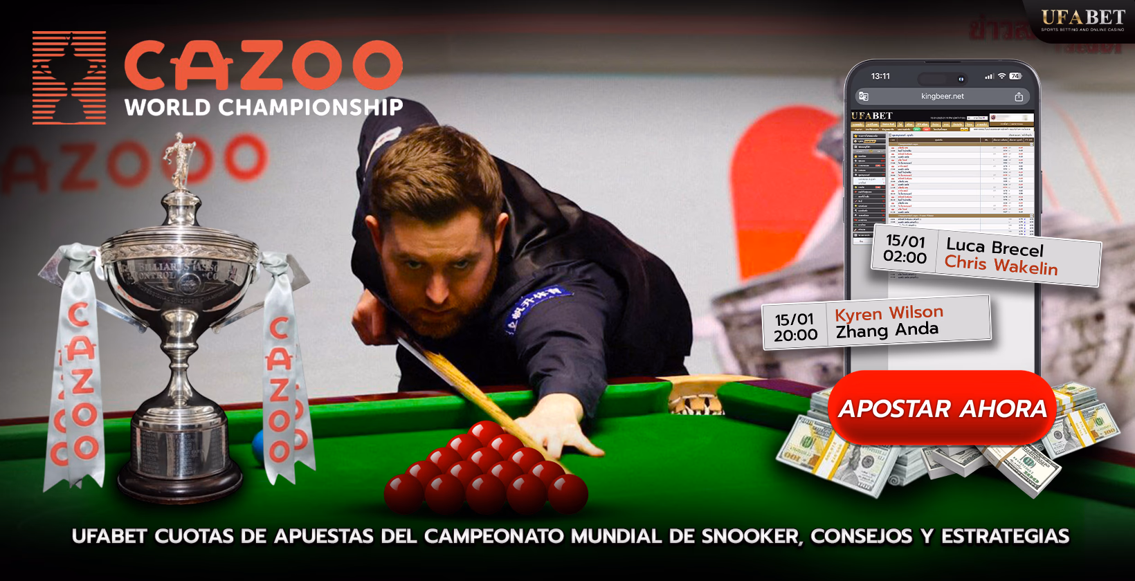 Estrategias de Apuestas para el Campeonato Mundial de Snooker
