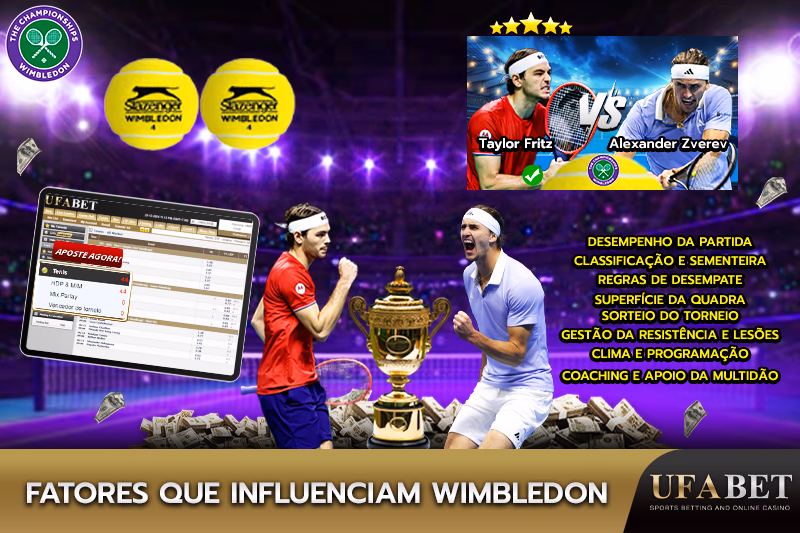 Principais fatores que influenciam os resultados de Wimbledon