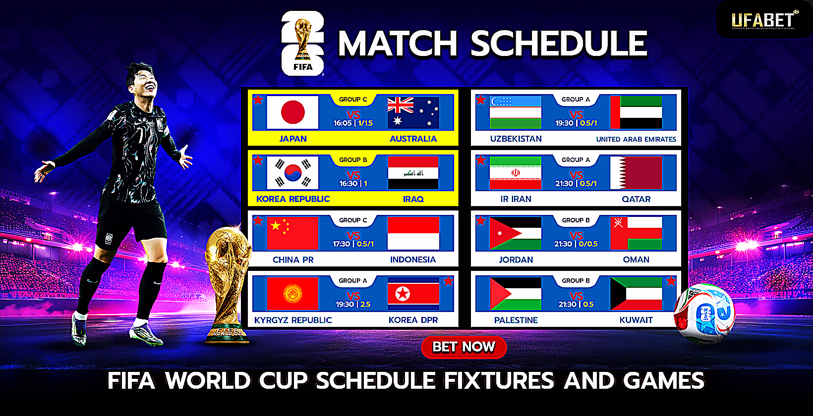FIFA World Cup 2026 Qualifiers Schedule