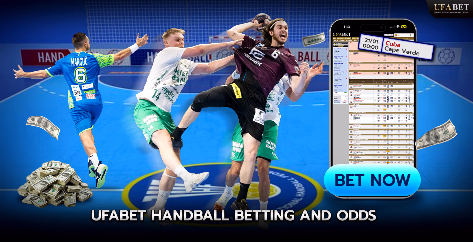 Bet on Handball Online with UFABET