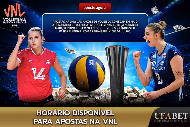 Apostas VNL Disponíveis