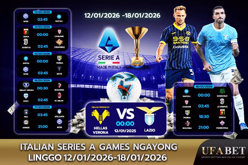 Bukas na ang Season ng Serie A