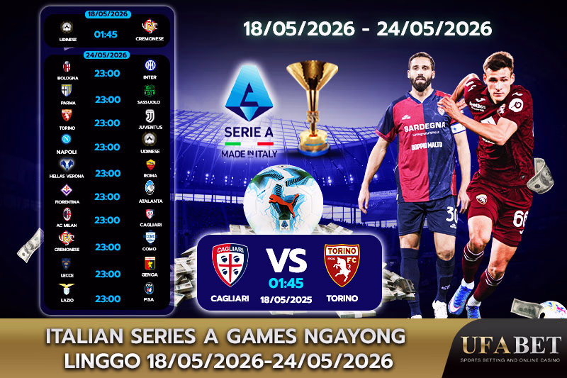 Bukas na ang Season ng Serie A