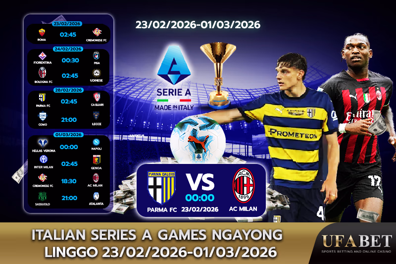 Bukas na ang Season ng Serie A