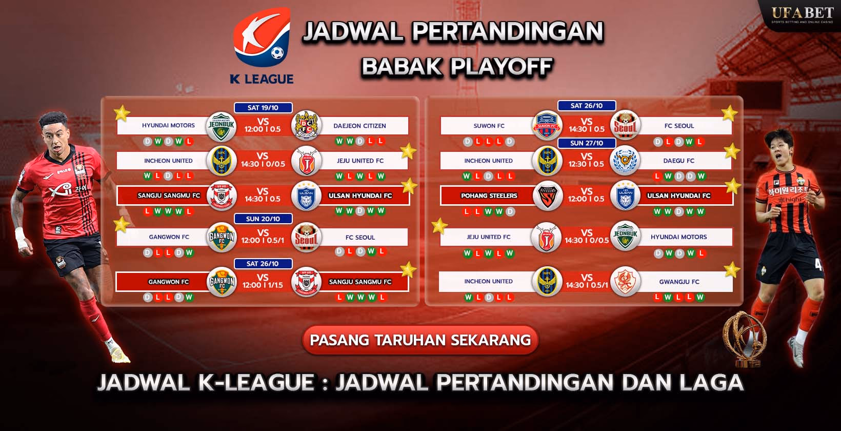 Pertandingan dan Laga K League 1