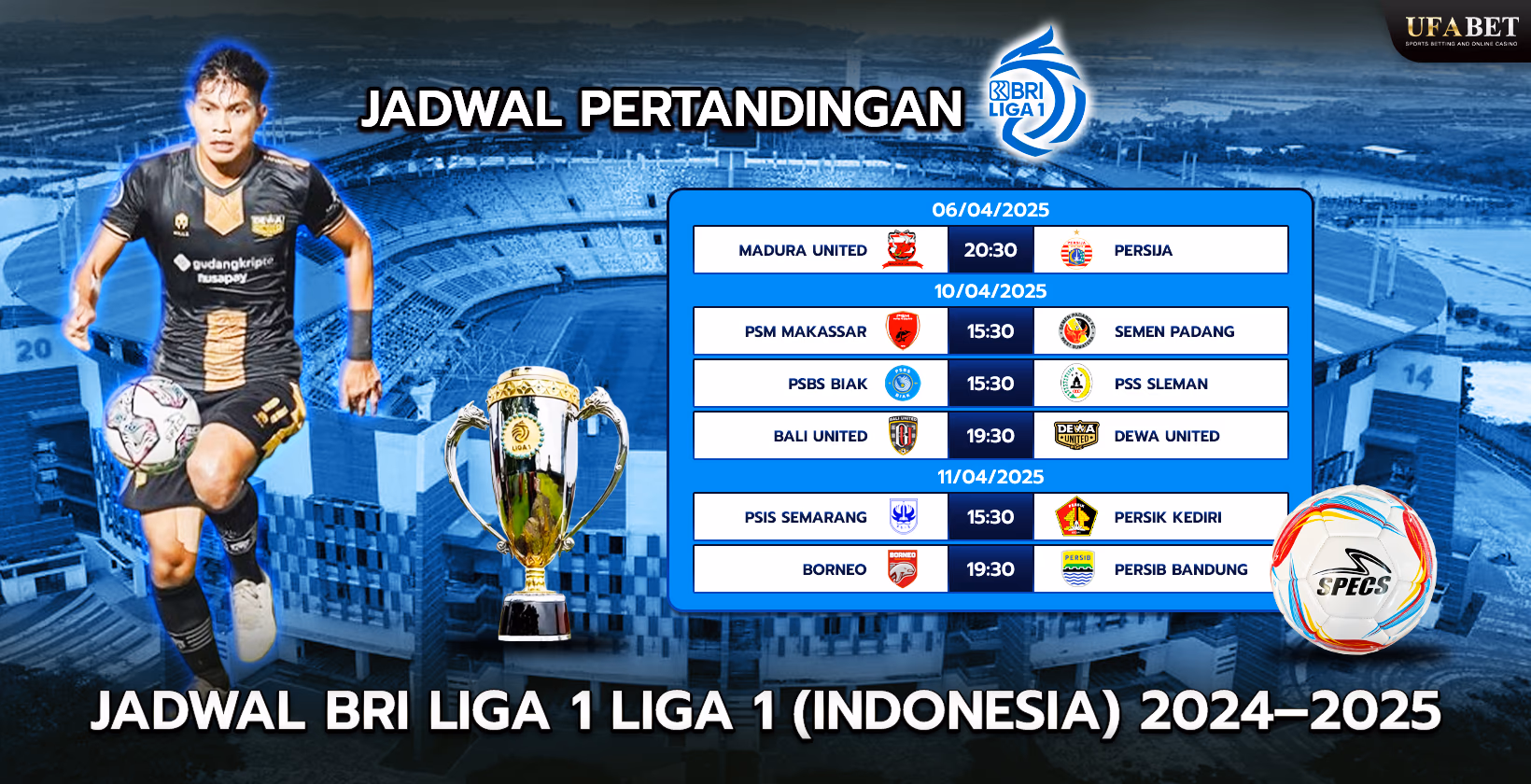 Jadwal BRI Liga 1 2025